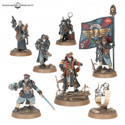 Dit is een foto van het spel astra militarum: krieg command squad te koop bij Speldorado Spellenwinkel Delft