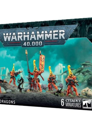 Warhammer 40.000 fire dragons - aeldari – 40K miniaturen set 