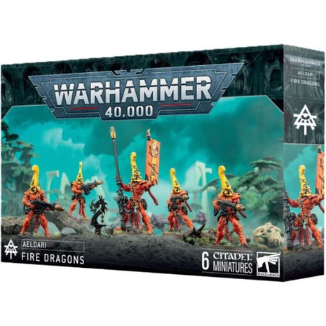 Warhammer 40.000 fire dragons - aeldari – 40K miniaturen set 
