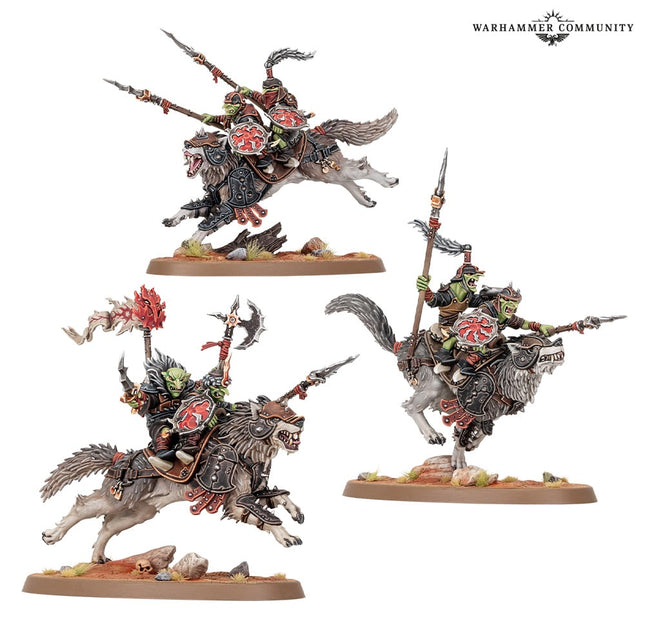 snarlpack cavalry - gloosmpite gitz