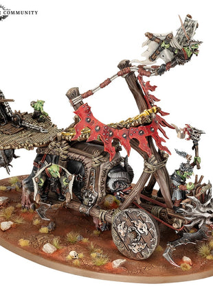 Dit is een afbeelding van het miniatuur Doom diver catapult - gloomspite gitz voor het spel Warhammer, te koop bij Tabletop Miniature Wargames spellenwinkel Speldorado in delft