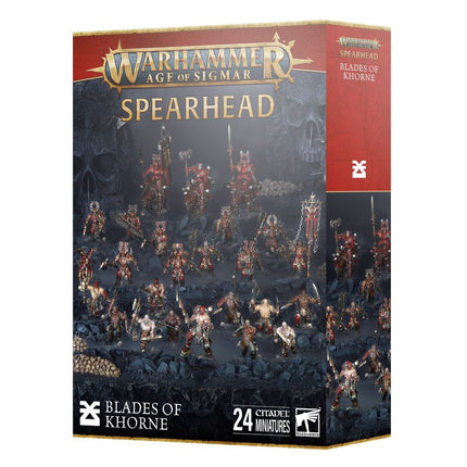 Dit is een foto van het spel Spearhead: Blades Of Khorne - Blades of Khorne te koop bij Speldorado Spellenwinkel Delft