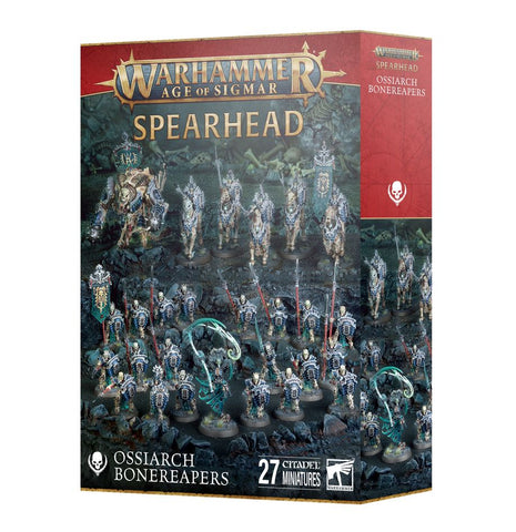 Dit is een afbeelding van het miniatuur Spearhead - Ossiarch Bonereapers voor het spel Warhammer, te koop bij Tabletop Miniature Wargames spellenwinkel Speldorado in delft