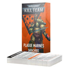 Dit is een foto van het spel datacards plague marines - kill team te koop bij Speldorado Spellenwinkel Delft