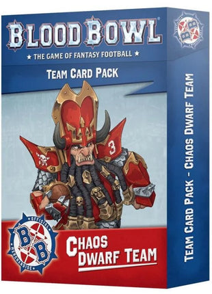Games Workshop Chaos dwarf Cards - Blood Bowl