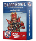 Games Workshop Chaos dwarf Cards - Blood Bowl