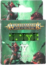 Dit is een foto van het spel Skaven Dice - Age of Sigmar te koop bij Speldorado Spellenwinkel Delft