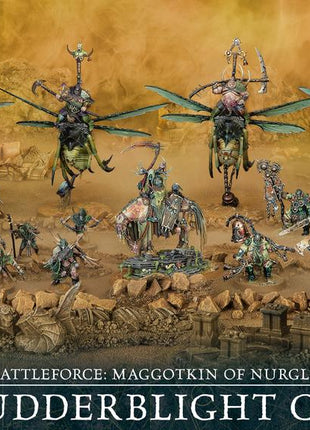 Dit is een foto van het spel maggotkin of nurgle: shudderblight cyst te koop bij Speldorado Spellenwinkel Delft