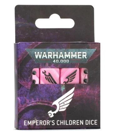 [ Pre Order ] warhammer 40000: emperor's children dice