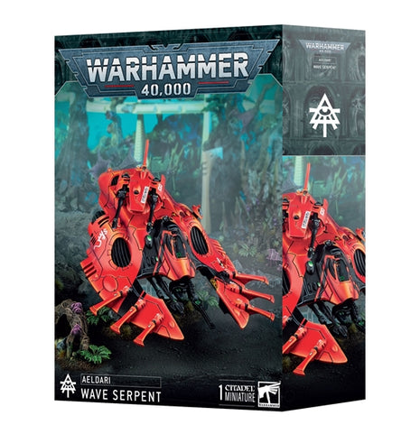 Warhammer 40.000 wave serpent - aeldari – 40K miniaturen set 