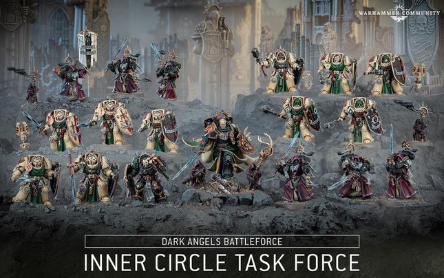 Dit is een foto van het spel dark angels: inner circle task force te koop bij Speldorado Spellenwinkel Delft