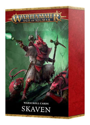 Games Workshop Warscroll Cardsskaven (Eng) - Skaven - Skaven
