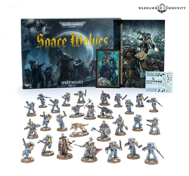 Space wolves army set (english)