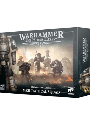 Dit is een afbeelding van het miniatuur mkii tactical squad  -  horus heresy voor het spel Warhammer, te koop bij Tabletop Miniature Wargames spellenwinkel Speldorado in delft