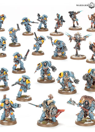 Dit is een afbeelding van het miniatuur combat patrol: space wolves voor het spel Warhammer, te koop bij Tabletop Miniature Wargames spellenwinkel Speldorado in delft