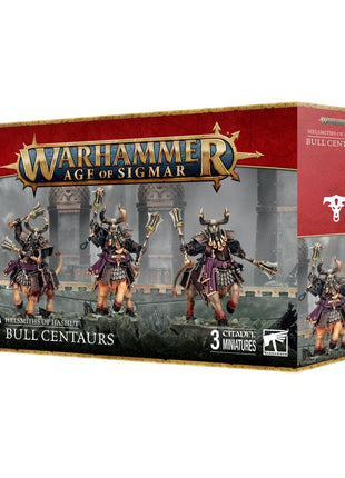 Dit is een afbeelding van het miniatuur Bull Centaurs - Helsmiths Of Hashut voor het spel Warhammer, te koop bij Tabletop Miniature Wargames spellenwinkel Speldorado in delft
