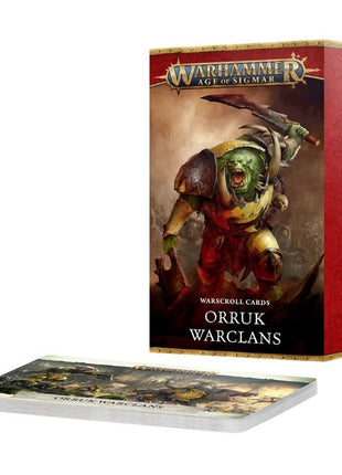 Games Workshop warscroll cardsorruk warclans (eng) - 0