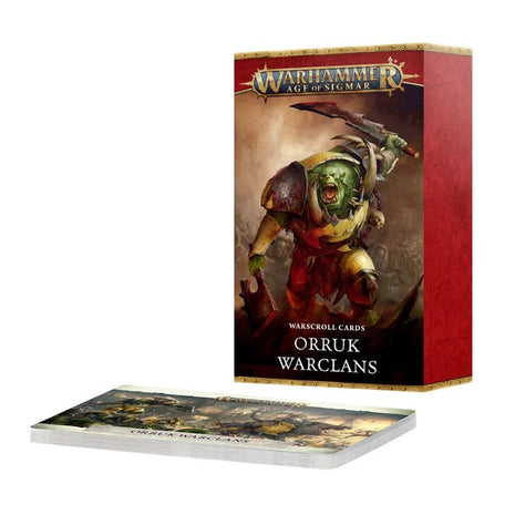 Games Workshop warscroll cardsorruk warclans (eng) - 0
