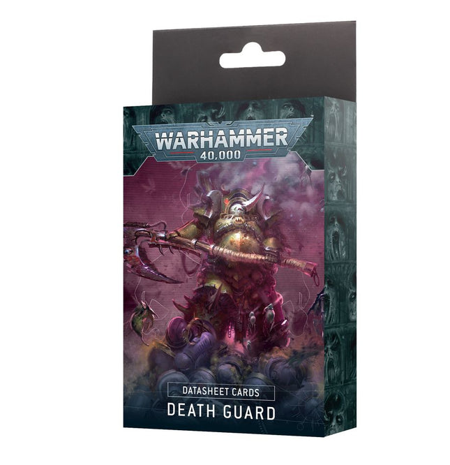 Datasheet cards: death guard (english)