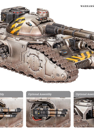 Dit is een afbeelding van het miniatuur Fellblade Super-Heavy Battle Tank - Horus Heresy voor het spel Warhammer, te koop bij Tabletop Miniature Wargames spellenwinkel Speldorado in delft