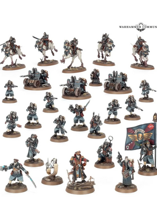 Dit is een afbeelding van het miniatuur Combat Patrol: Death Korps Of Krieg voor het spel Warhammer, te koop bij Tabletop Miniature Wargames spellenwinkel Speldorado in delft