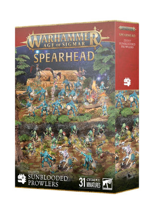 Dit is een afbeelding van het miniatuur Sunblooded prowlers spearhead: seraphon voor het spel Warhammer, te koop bij Tabletop Miniature Wargames spellenwinkel Speldorado in delft