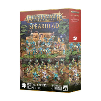 Sunblooded prowlers spearhead: seraphon
