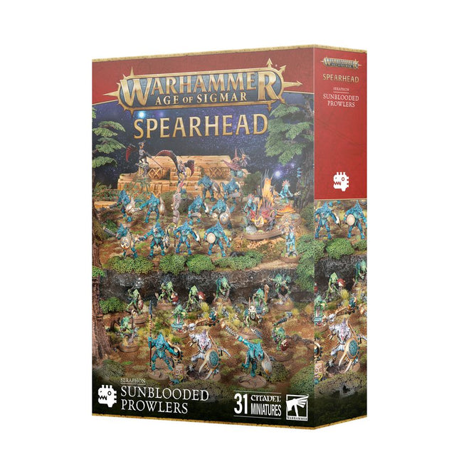 Sunblooded prowlers spearhead: seraphon