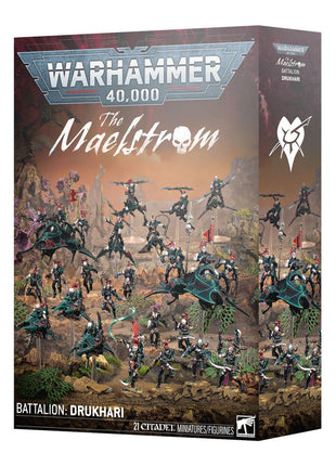 Warhammer 40.000 The Maelstrom Battalion: Drukhari – 40K miniaturen set 