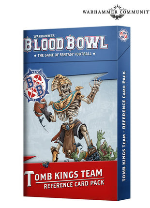 Games Workshop  Tomb Kings Team Card Pack - Blood Bowl