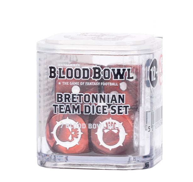 Blood Bowl: Bretonnian Team Dice Set