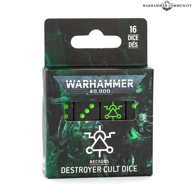 Necrons: Destroyer Cult Dice