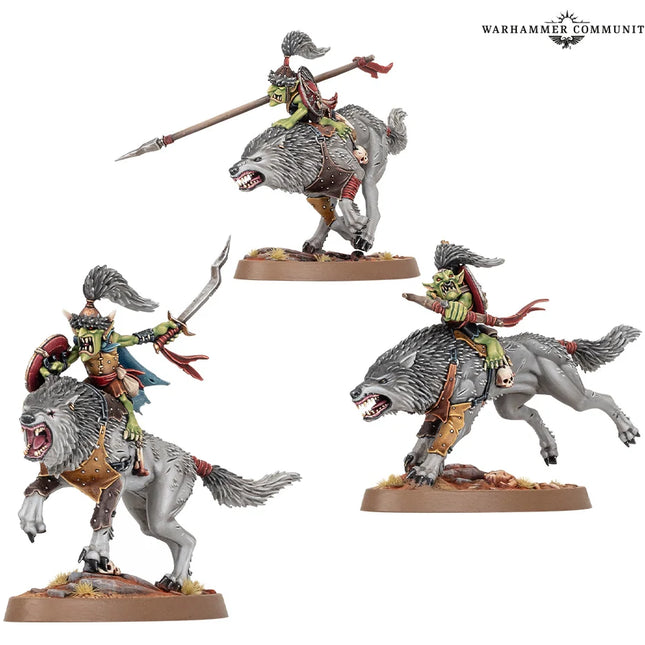 Dit is een foto van het spel snarlboss & wolfgit retinue - gloomspite gitz te koop bij Speldorado Spellenwinkel Delft