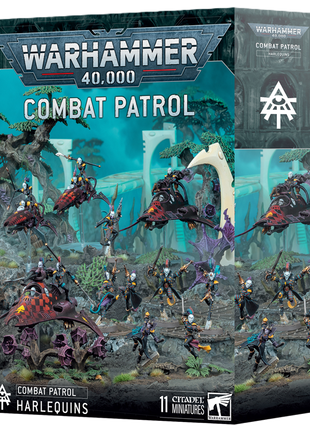 Dit is een afbeelding van het miniatuur Combat Patrol: Harlequins voor het spel Warhammer, te koop bij Tabletop Miniature Wargames spellenwinkel Speldorado in delft