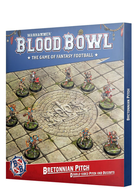 Games Workshop Bretonnian Team Pitch & Dugouts - Bloodbowl - Blood Bowl