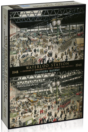 Dit is een foto van het spel Waterloo Station te koop bij Speldorado Spellenwinkel Delft