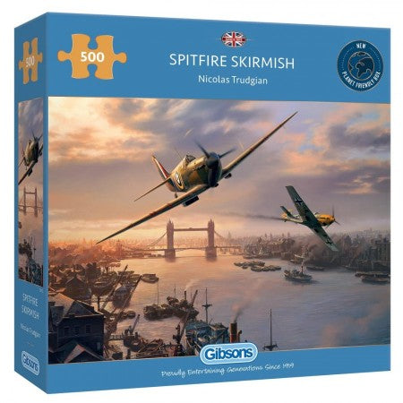 Dit is een foto van het spel Spitfire Skirmish te koop bij Speldorado Spellenwinkel Delft