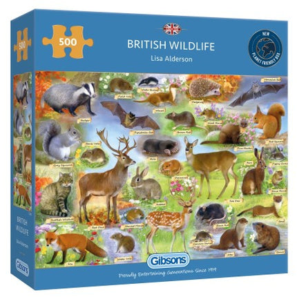 British Wildlife (500), GIB-G3142 van Boosterbox te koop bij Speldorado !