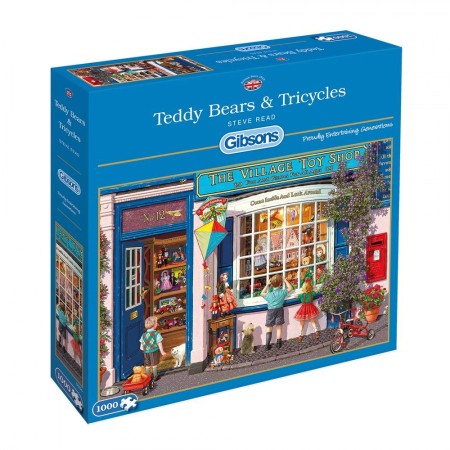 Dit is een foto van het spel Teddy Bears & Tricycles te koop bij Speldorado Spellenwinkel Delft