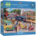 Dit is een foto van het spel Treats at the Station - 500 xxl te koop bij Speldorado Spellenwinkel Delft