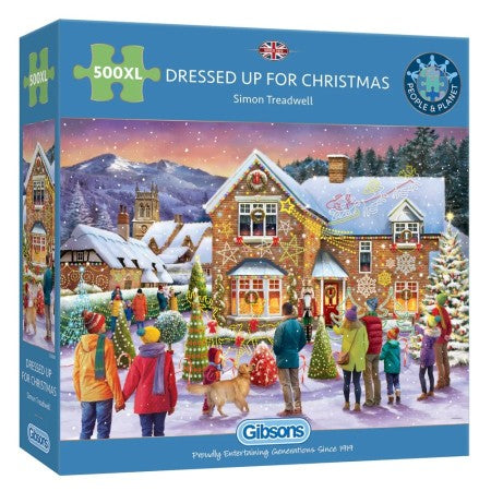 Dit is een foto van het spel Dressed up for Christmas ( XL) te koop bij Speldorado Spellenwinkel Delft