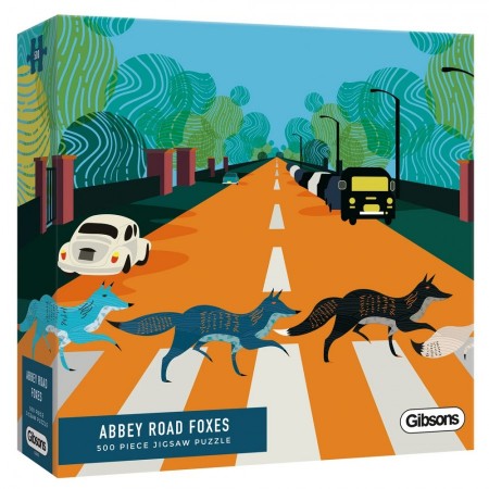 Dit is een foto van het spel Abbey Road Foxes te koop bij Speldorado Spellenwinkel Delft
