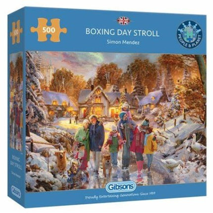 Dit is een foto van het spel Boxing Day Stroll te koop bij Speldorado Spellenwinkel Delft