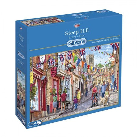 Dit is een foto van het spel Steep Hill te koop bij Speldorado Spellenwinkel Delft