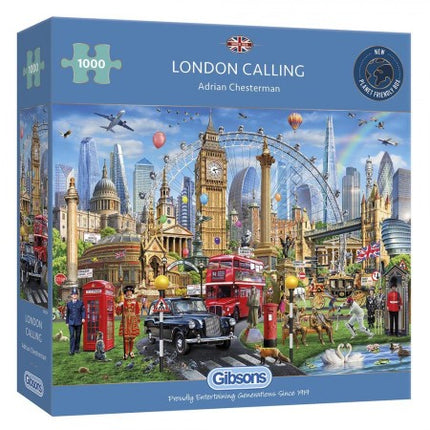 Dit is een foto van het spel London Calling te koop bij Speldorado Spellenwinkel Delft