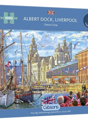 Dit is een foto van het spel Albert Dock, Liverpool te koop bij Speldorado Spellenwinkel Delft
