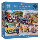 Dit is een foto van het spel Treats at the Station te koop bij Speldorado Spellenwinkel Delft
