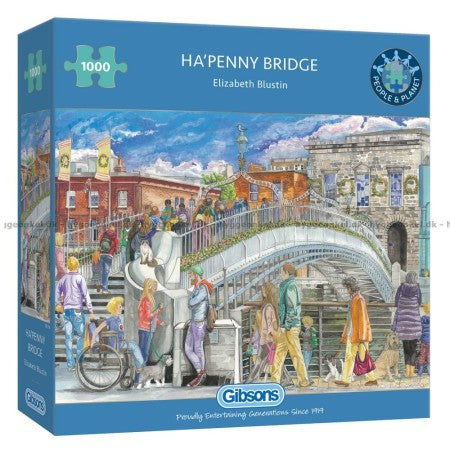 Eurographics puzzel "Forest Path (1000)" - 1000 stukjes