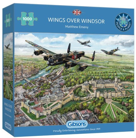 Dit is een foto van het spel Wings over Windsor te koop bij Speldorado Spellenwinkel Delft