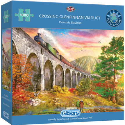 Crossing Glenfinnan Viaduct (1000), GIB-G6365 van Boosterbox te koop bij Speldorado !